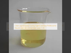 Agente di curatura liquido epossidico chiaro Raggiungere risultati professionali con livello raccomandato 7-15