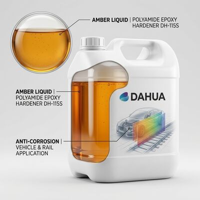 Buon prezzo DH-115S Polyamide Epoxy Hardener for Vehicle Rail Anti-Corrosion Coating In linea